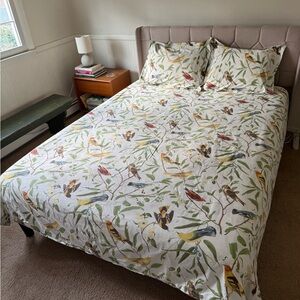 Pottery Barn Nature-Inspired Duvet Cover Set